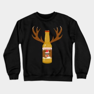 Reinbeer Funny Craft Beer Fans X-mas Gift Crewneck Sweatshirt